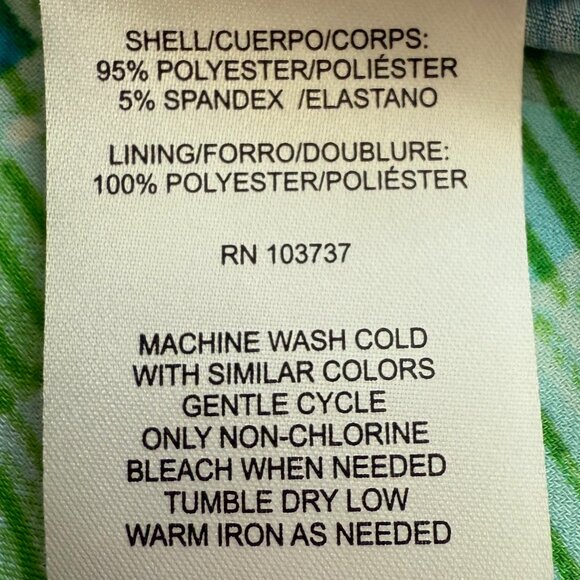 Donna Morgan Sleeveless Geometric Twist Front Size‎ 10 - Picture 9 of 9